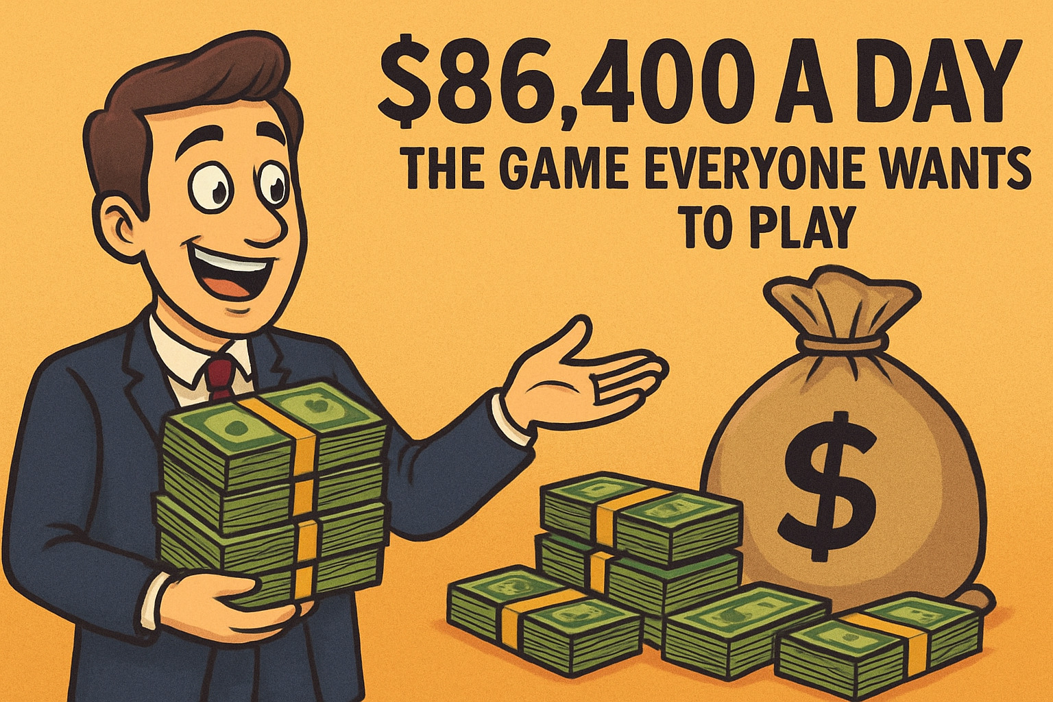 $86,400 a Day: The Game Everyone Wants to Play
